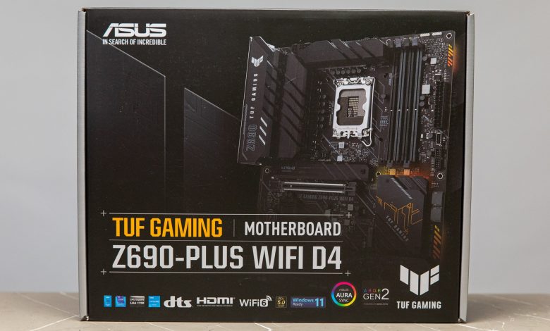  Plăci de bază Intel Z690 – Prezentare TUF Gaming Z690-PLUS WIFI D4