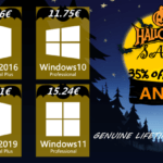 Oferte de Halloween – Windows 10 original la doar 11 euro